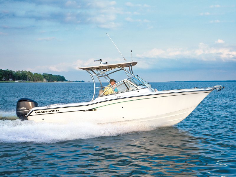 Grady-White dual console