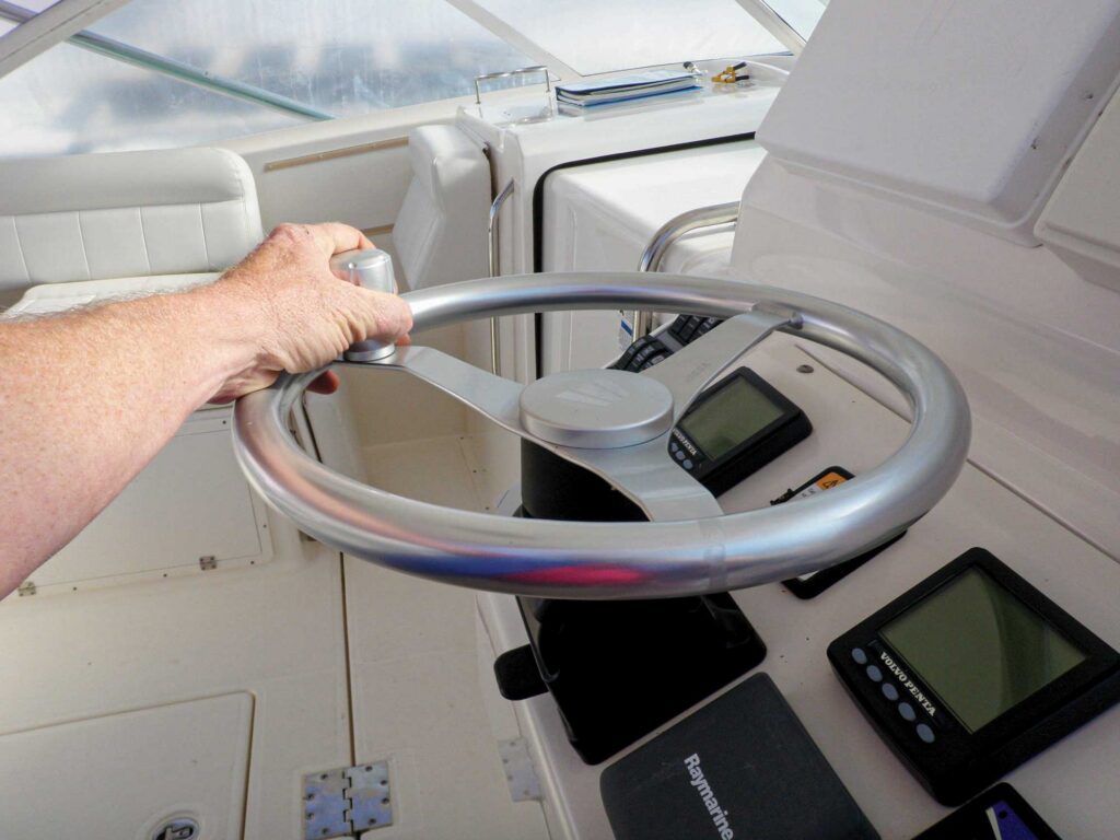 Steering wheel check