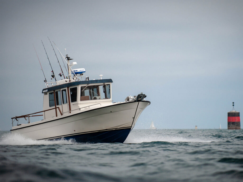 Furuno electronics on pilothouse