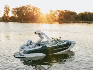 MasterCraft X23 at sunrise