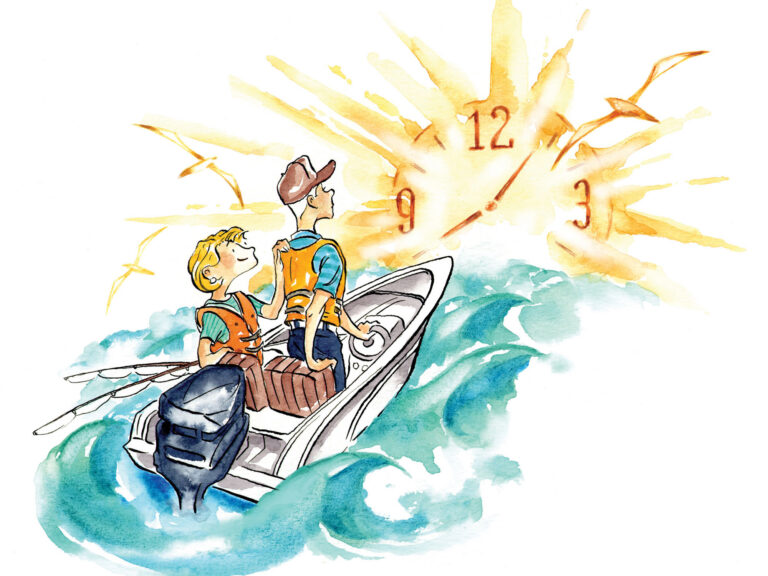 Practicing patient boating