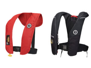 Inflatable life jackets
