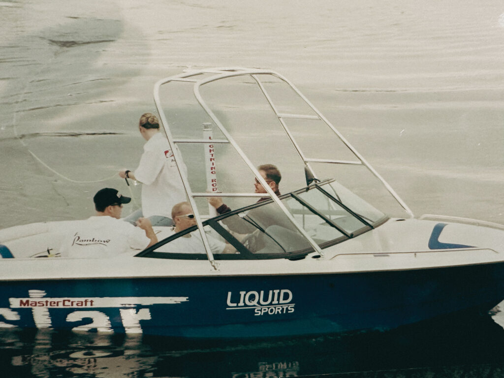 Early MasterCraft wake tower