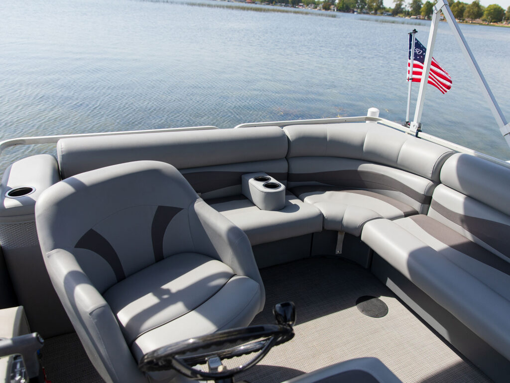 Lippert couches on pontoon boat