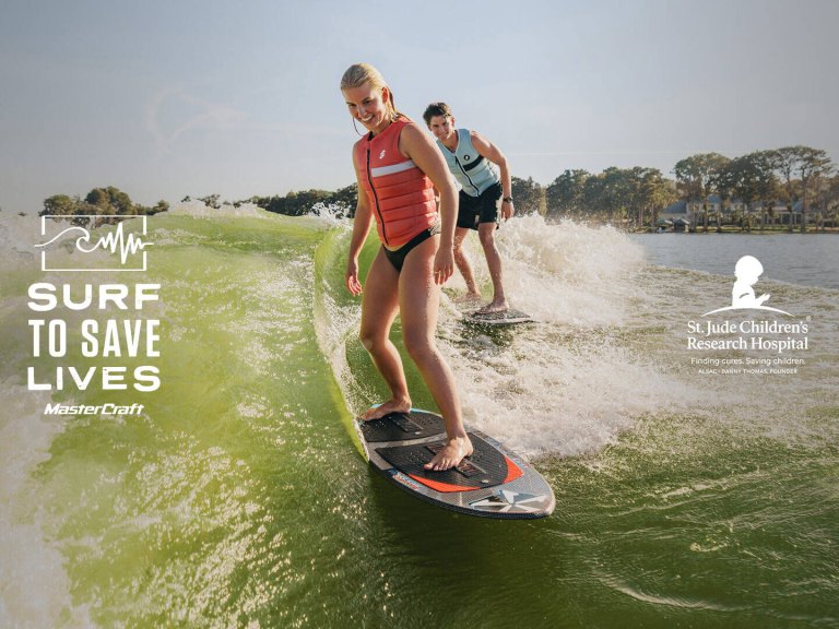 Wakesurfing for St. Jude's