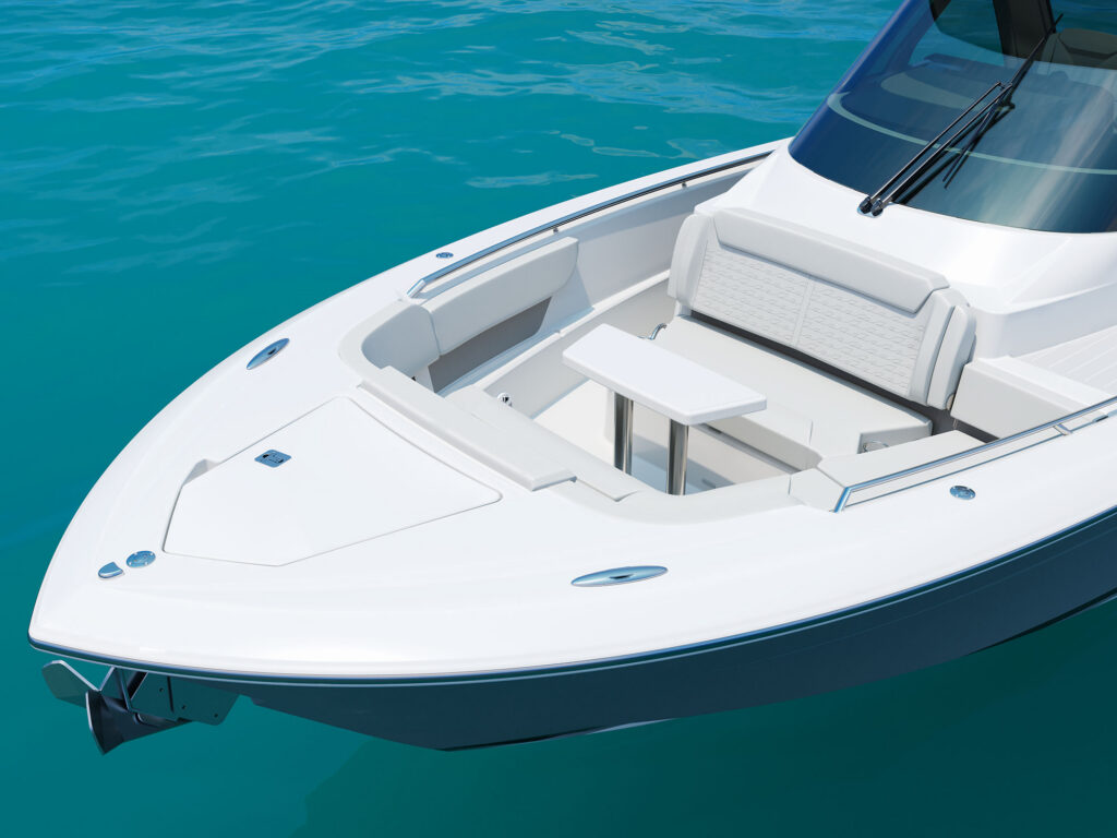 Tiara 35 LS bow seating
