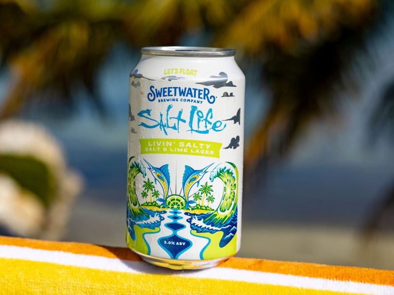Salt Life Livin’ Salty Beer from Sweetwater Brewing Company