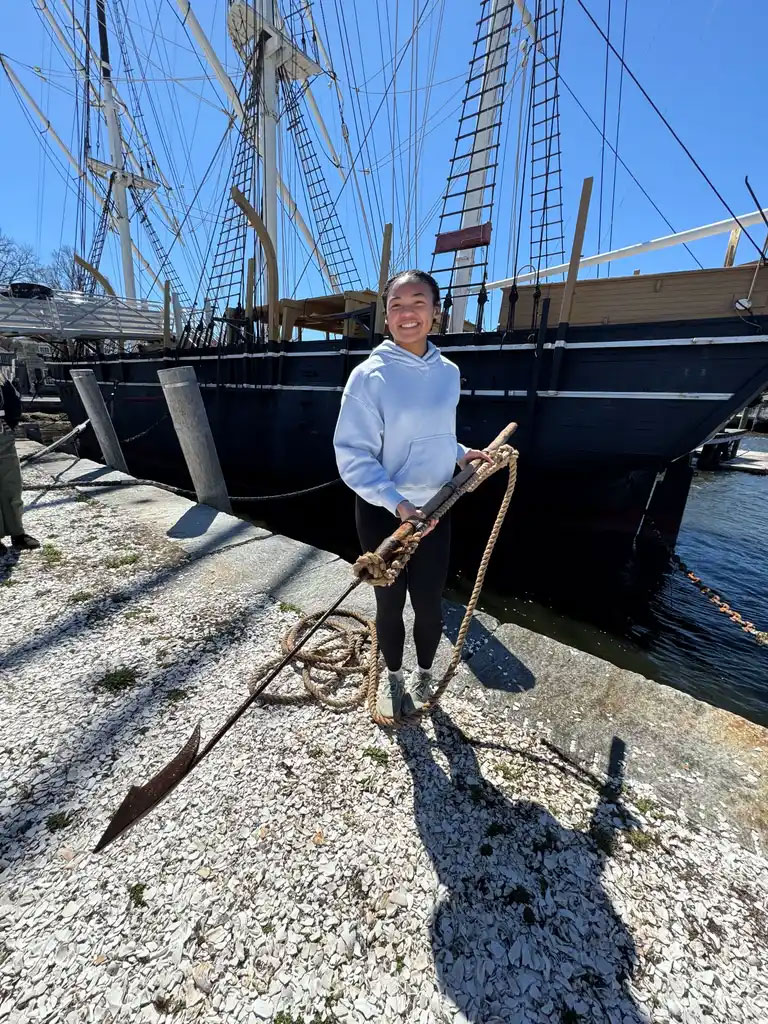Jade Onyango at Mystic Seaport