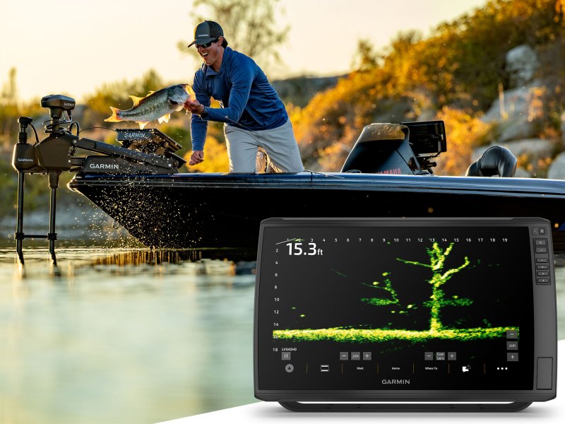 Garmin LiveScope used to catch fish