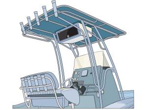 BTG726-WWK-Overhead-1 Installing an overhead electronics box