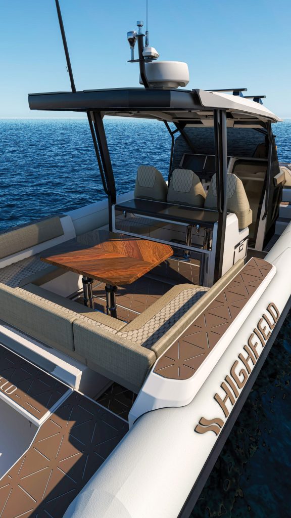 Highfield ADV9 cockpit table