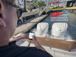 Boater docking with ezDrive®.ai