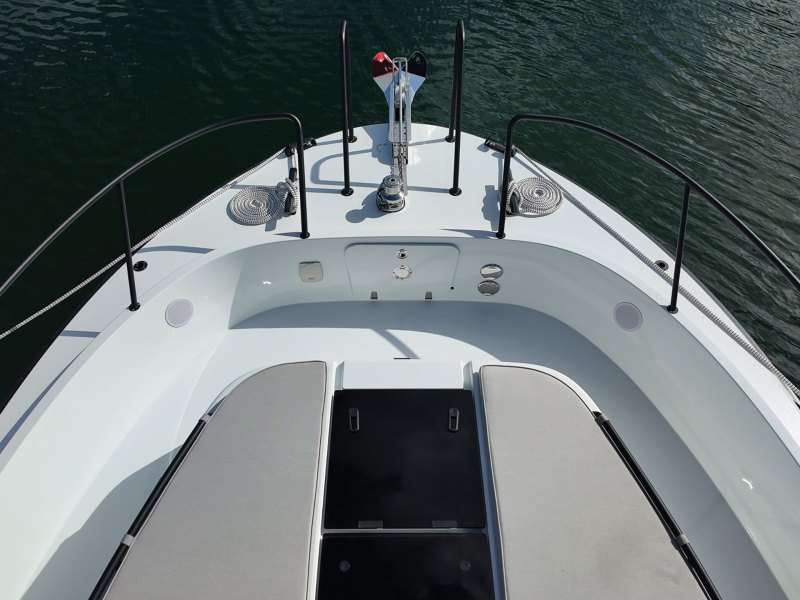 Targa 41 bow seating