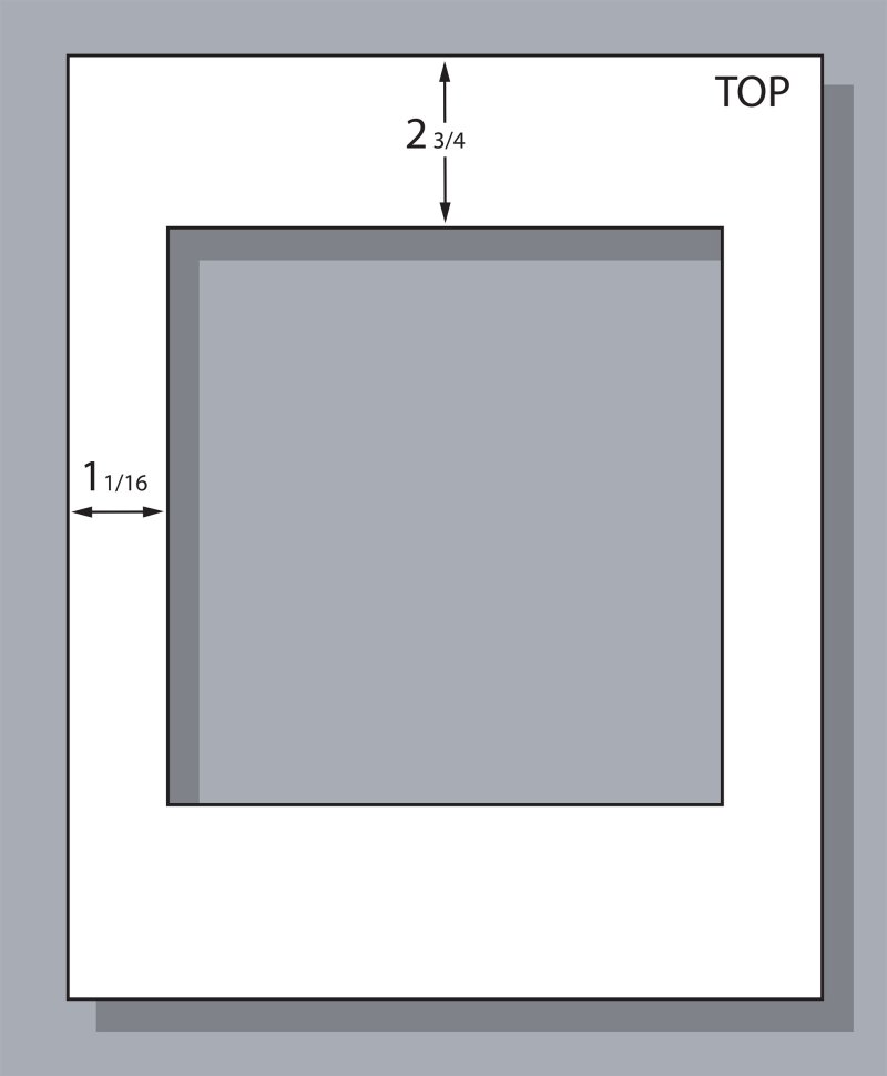 Template for installing the CSX 200
