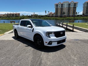 Ford Maverick at the launch ramp
