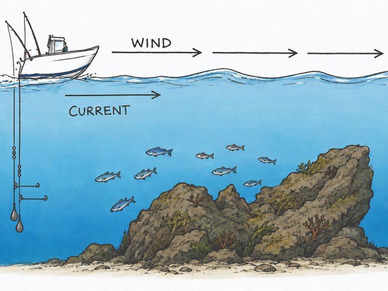 BTG1026-SEA-Angling-Anchoring-2 Illustration for anchoring while fishing